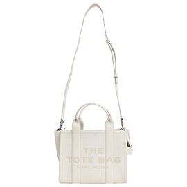 Sac Tote Small Marc Jacobs en cuir blanc Blanc Écru