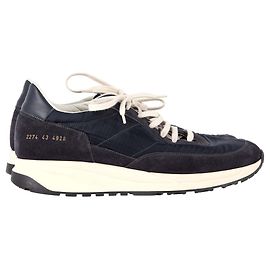 Autre Marque Track Classic Sneakers von Common Projects aus marineblauem Polyester Blau Marineblau