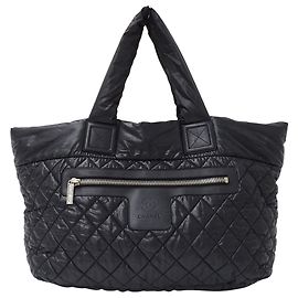 CHANEL Borsa Tote Coco Cocoon MM Nero