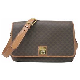Céline Bolsa de Ombro Celine Marrom Marrom