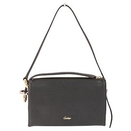 Borsa a Spalla Trinity Mini di Cartier Nero