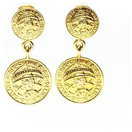 Céline Orecchini Celine Medal Drop D'oro