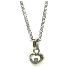 Collar Péndulo Happy Diamond de Chopard Plata