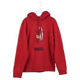 Sudadera de algodón roja COACH x Disney Mickey Mouse Auth 166931M Roja