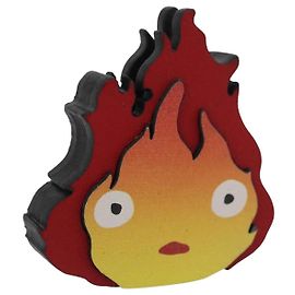 LOEWE Studio Ghibli Howl's Moving Castle Calcifer Charm Red Auth 167041SM Red