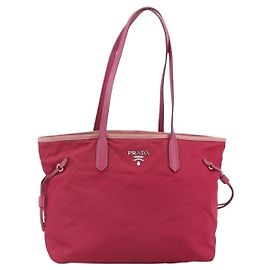 Prada Vintage Tote Tessuto Rose