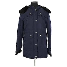Sandro Down Jacket Navy Blue Navy blue