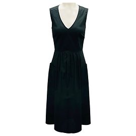 Marc by Marc Jacobs Abito midi senza maniche con tasche Co Black Nero