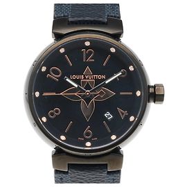 Reloj Louis Vuitton Tambour All Black GM Otro
