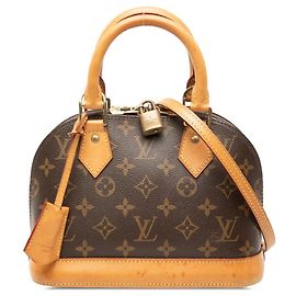 Bolsa de Ombro Alma BB Monogram Louis Vuitton Marrom