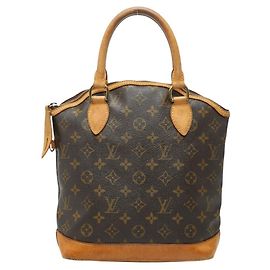 Bolsa Lockit Monogram Louis Vuitton Marrom
