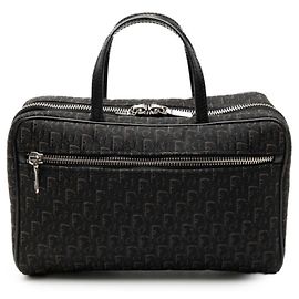Christian Dior Dior Trotter Mini-Handtasche Schwarz