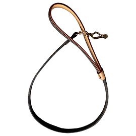 Louis Vuitton Monogram canvas and leather bag strap gold hardware Brown Monogram