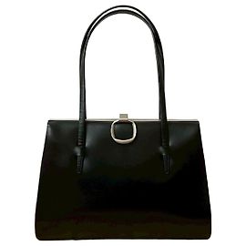Loewe Leather Handbag Black