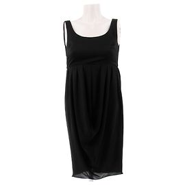 Carven Kurzes schwarzes Kleid Schwarz