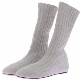Bottega Veneta Botines de lana gris Gris