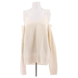 Dries Van Noten Weißer Wollpullover Weiß