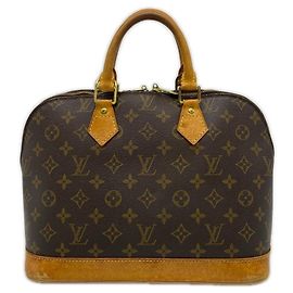 Sac à main Alma PM Monogram Louis Vuitton Marron Monogramme