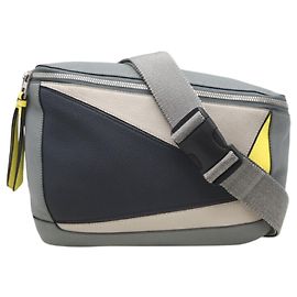 Sac à corps Puzzle en cuir de veau LOEWE Autre