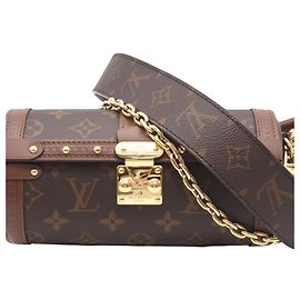 Sac à épaule Papillon Trunk Monogram Louis Vuitton Marron Monogramme