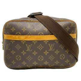 LOUIS VUITTON Borsa a Spalla Reporter PM Monogram Marrone