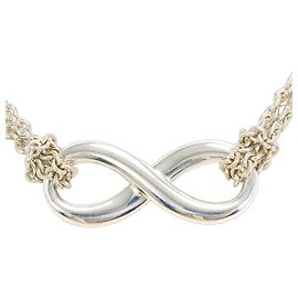 Tiffany & Co. Infinity Necklace in Sterling Silver Other
