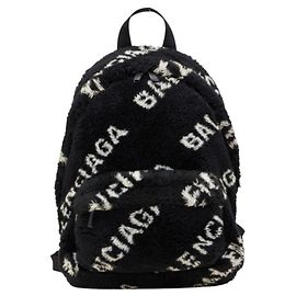 Balenciaga Everyday Backpack Black White