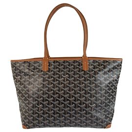 Borsa Tote/Borsa a Spalla Goyard Artois PM Marrone Nero