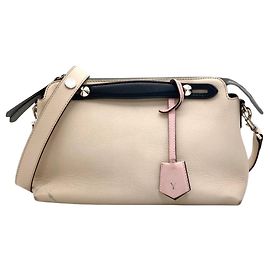 Fendi By the Way Medium Shoulder Bag Beige