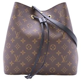 Louis Vuitton Monogram NeoNoe 2-way Shoulder Bag Brown Black Beige Monogram