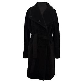 Max Mara Abrigos, Ropa de abrigo Negro