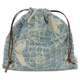 Bolso LOEWE tipo pouch con cordón Azul