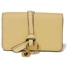 Chloé Alphabet Kartenetui Gelb