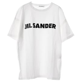 Top de algodón Jil Sander Blanco