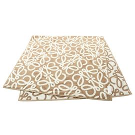 Loewe Anagram Cotton Towel Beige