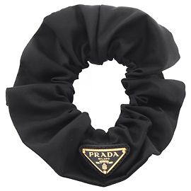 Schwarzes Re-Nylon Scrunchie von Prada Schwarz