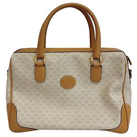 Gucci Micro GG Handbag in Beige Beige