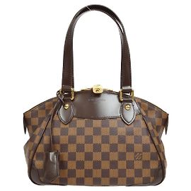 Bolsa Louis Vuitton Verona Damier PM Marrom