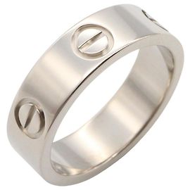 Anillo Love Cartier en oro blanco de 18K Plata