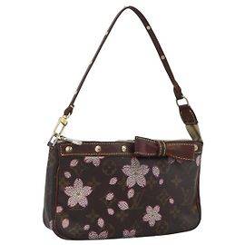 Pochette Accessoires Kirschblüte Louis Vuitton M92006 LV Auth ARZ358 Monogramm