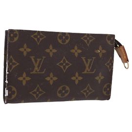 LOUIS VUITTON Monogram Bucket PM Accessory Pouch LV Auth 172492 Monogram