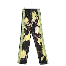 Autre Marque Calça reta de algodão preta Preto