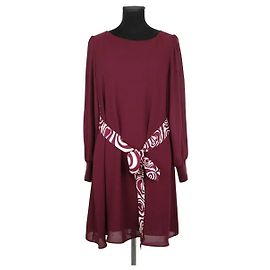 Claudie Pierlot Bordeaux Kleid Bordeaux