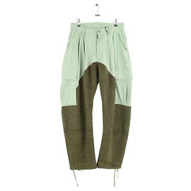 Autre Marque Pantalones rectos verdes Verde