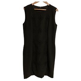 Autre Marque Robe Velours Noir FOXEY NEW YORK Marron Marron foncé