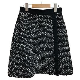 Autre Marque FOXEY Grace Tweed Rock Schwarz