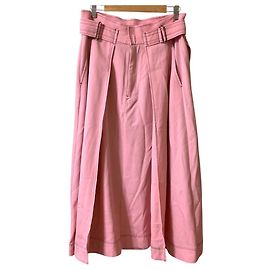 Autre Marque Gonna Lunga Svasata Ujoh Rosa