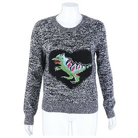 Dior Kaschmir-Pullover mit langen Ärmeln Weiß