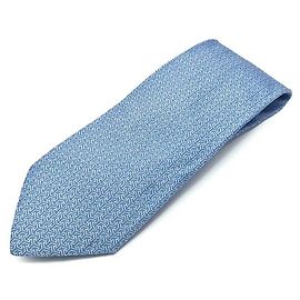 Hermès Silk Tie Blue
