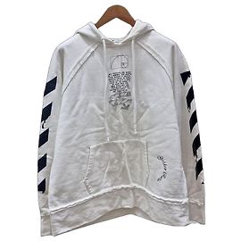Off White Sudadera Arrow de manga larga Blanco